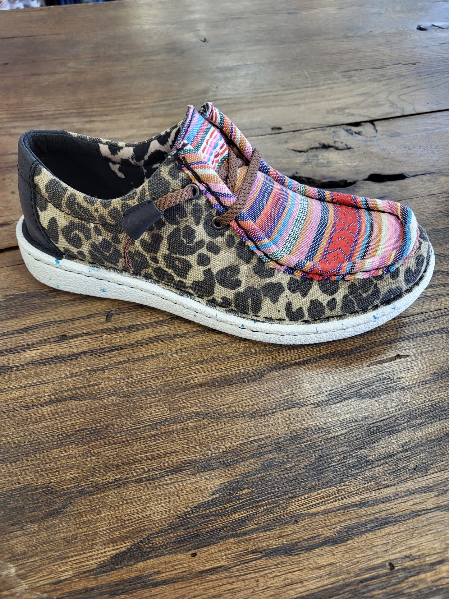 JUSTIN WOMENS HAZER (LEOPARD PRINT/MULTI TEXTILE)