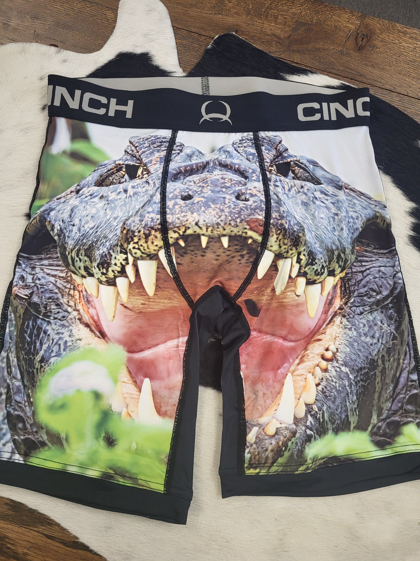 CINCH MENS 9" CROC BOXER BRIEF