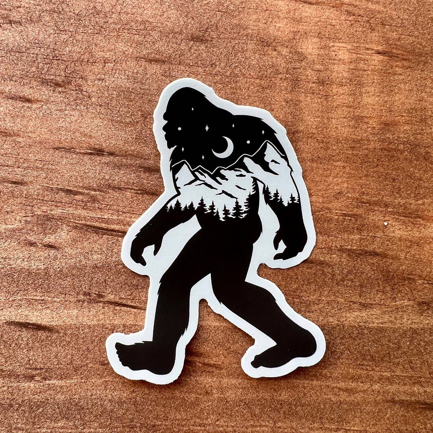 Bigfoot Nature Sticker