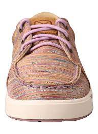 TWISTED X KIDS KICKS LILAC AND MULTI
