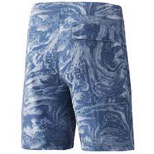 HUK MENS PURSUIT BOARDSHORT STONE SHORE BLUE