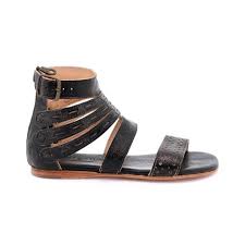 BED STU ARTEMIS MULTI-STRAP SANDAL (BLACK HAND WASH)