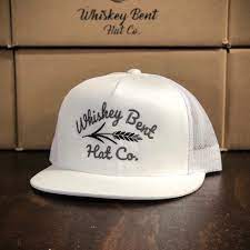 WHISKEY BENT WHITE LIGHTNING HAT