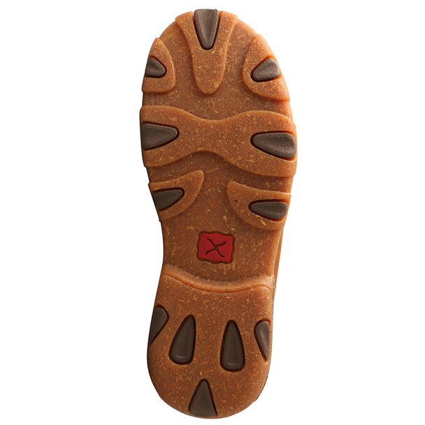 TWISTED X YOUTH CHUKKA DRIVING MOCS OILED SADDLE/MIDNIGHT