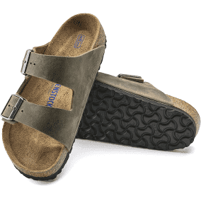 BIRKENSTOCK ARIZONA BS FADED KHAKI OILED LEATHER SF