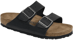 BIRKENSTOCK ARIZONA BS OILED LEATHER BLACK