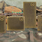 Shotshell Vintage Tan Leather Trifold Wallet