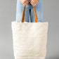 Cream, Brown & Rust Western Tote
