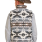 Panhandle Mens Aztec Reversible Vest-BM98C06716