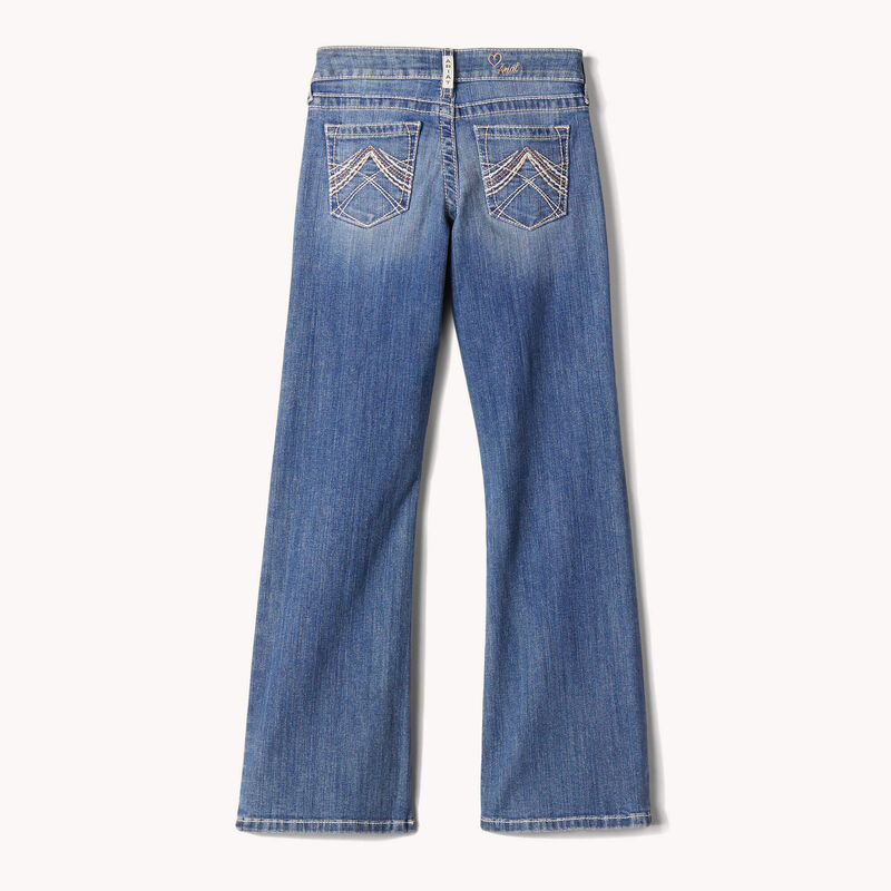 ARIAT GIRLS Whipstitch Boot Cut Jean-ELEANOR