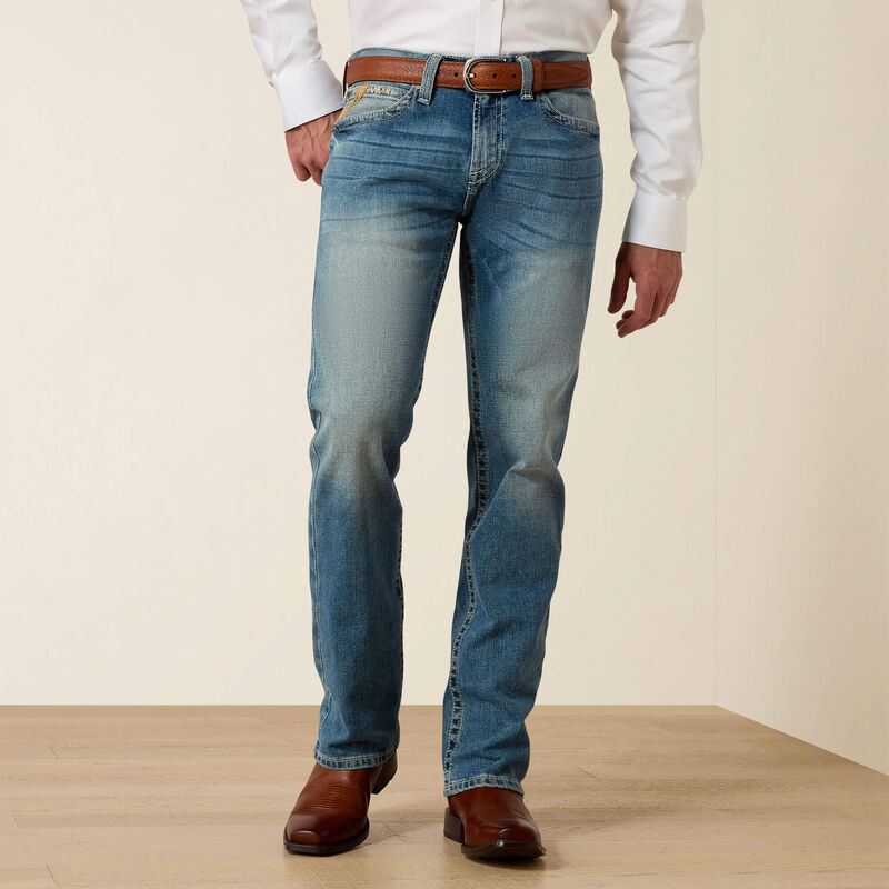 ARIAT M7 Rocker Stretch Stirling Stackable Straight Leg Jean-SHASTA