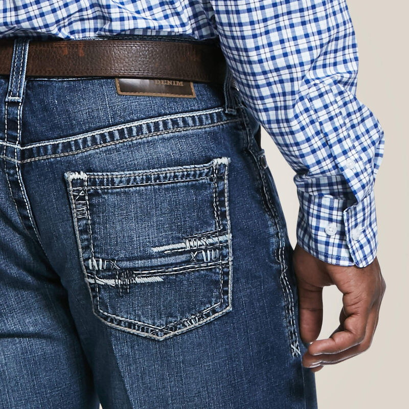 ARIAT Men's M2 Relaxed Stretch Adkins Boot Cut Jean (Summit)