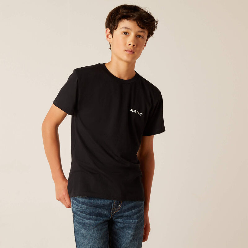 Ariat Youth SW Cacti T-Shirt Black