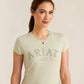 Ariat Womens Posey T-Shirt Heather Laurel Green