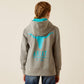 Ariat Youth Equipment Hoodie Heather Grey