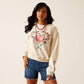 Ariat Womens Home Sweet Home Sweatshirt Oatmeal Heather