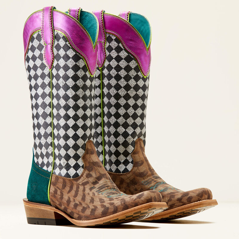 Ariat Womens Futurity Hashtag Western Boot