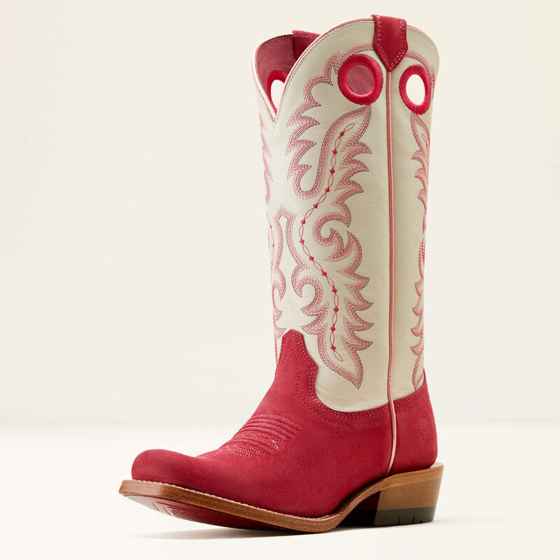 Ariat Futurity Frontier Boon Western Boot (DEEP AZALEA|BLANCO)