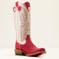 Ariat Futurity Frontier Boon Western Boot (DEEP AZALEA|BLANCO)