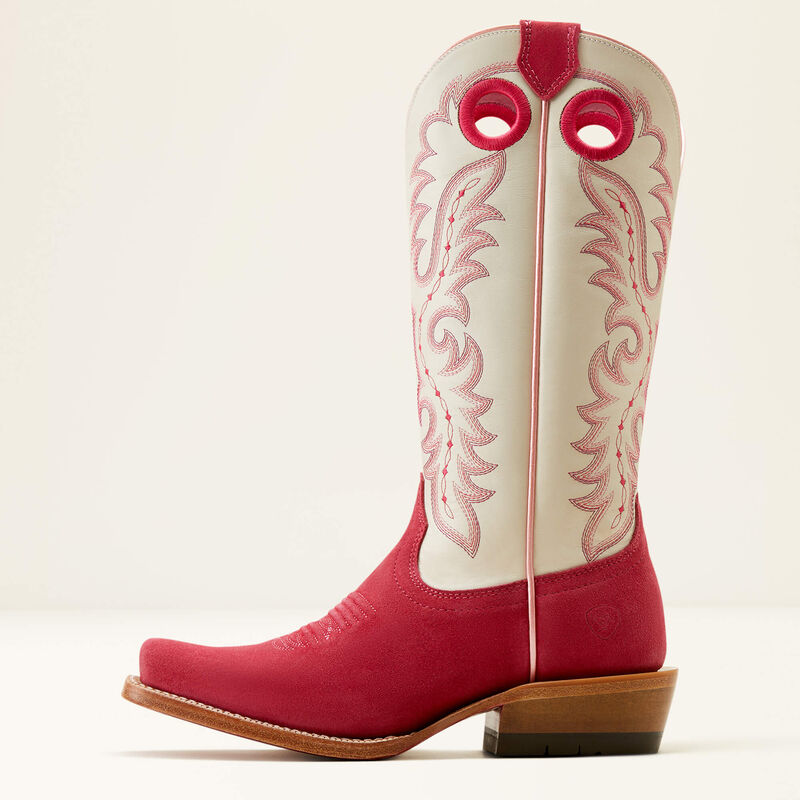 Ariat Futurity Frontier Boon Western Boot (DEEP AZALEA|BLANCO)