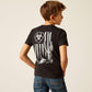 Ariat Youth Cactus Flag T-Shirt Black