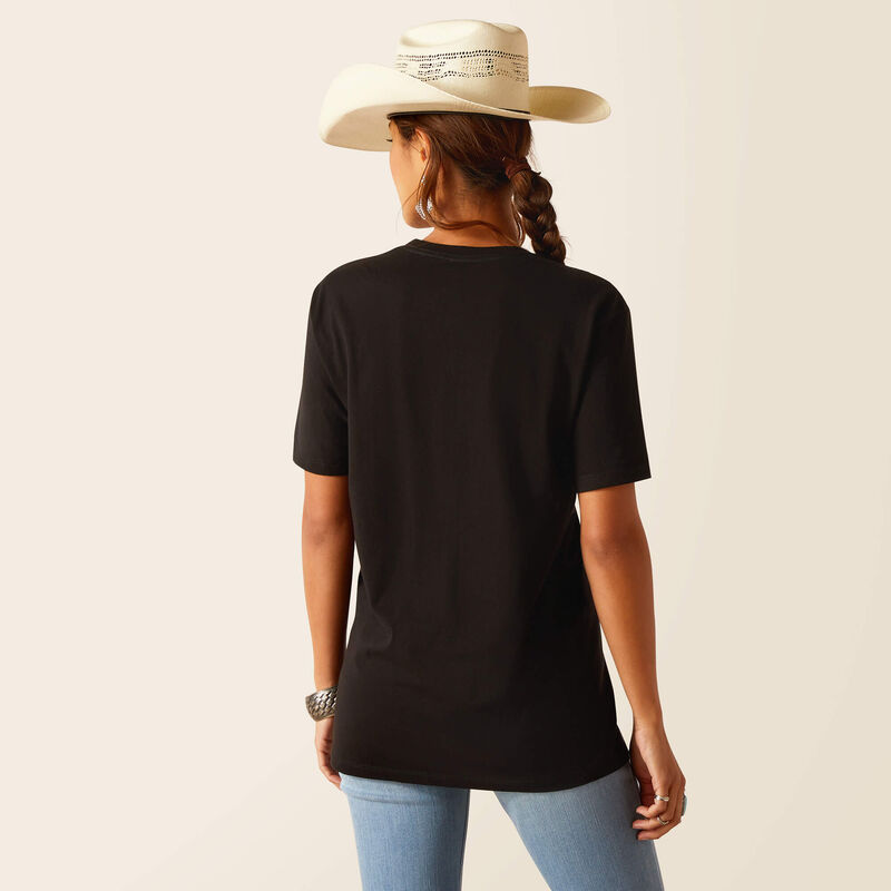 Ariat Womens Tall Boot T-Shirt Black