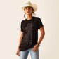 Ariat Womens Tall Boot T-Shirt Black