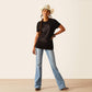 Ariat Womens Tall Boot T-Shirt Black