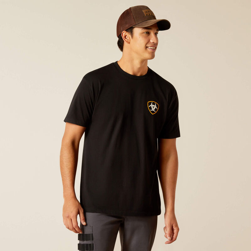 ARIAT MENS DMND MOUNTAIN T-SHIRT