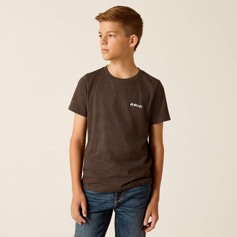 ARIAT BOYS ROUND ABOUT SS TSHIRT