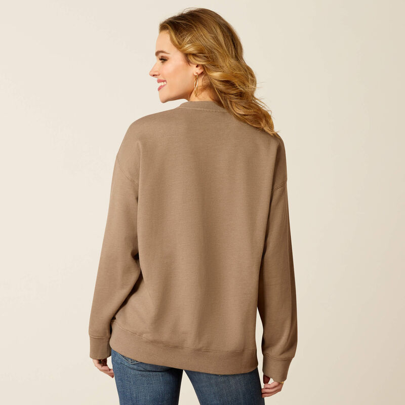 ARIAT Women's Western Days Oversized Sweatshirt