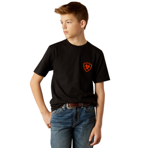 ARIAT BOYS OUTDOOR GAME SS TSHIRT
