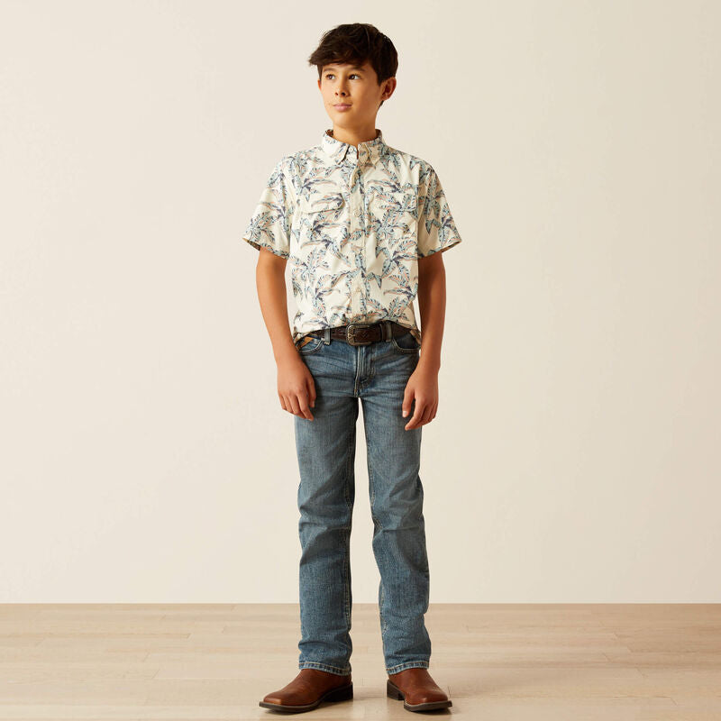 ARIAT YOUTH VentTEK Outbound Classic Fit Shirt