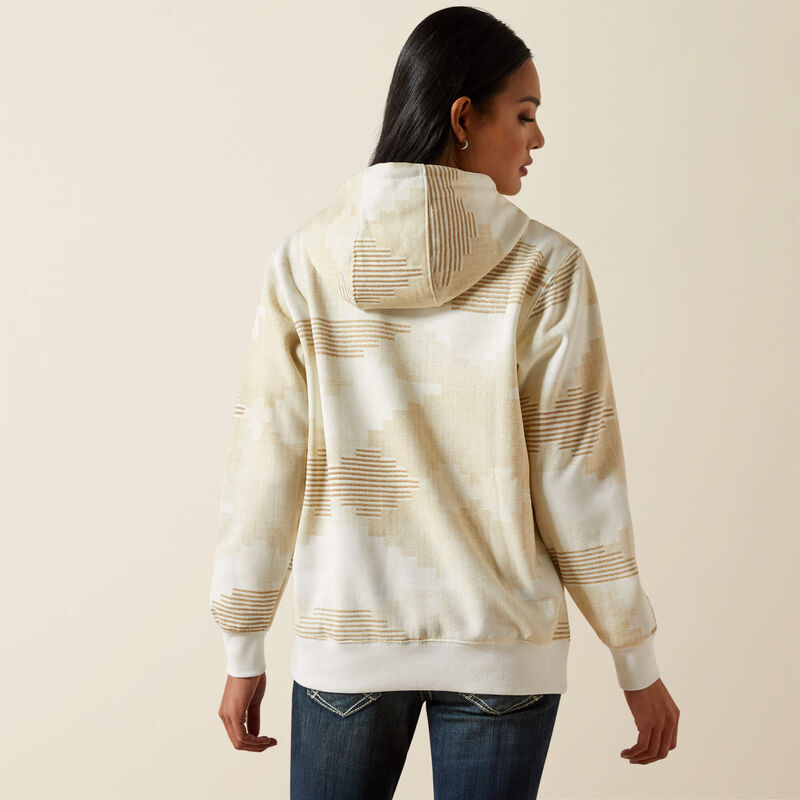ARIAT WOMENS LOGO 2.0 PRINTED HOODIE