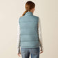 ARIAT WOMENS ULTRAPUFF DOWN VEST (STEEL SAGE)