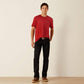 ARIAT MENS PATRIOT BUFFALO COIN SS TSHIRT