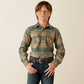 Ariat YOUTH Huxlee Retro Classic Fit Long Sleeve Button Up Shirt