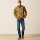ARIAT MENS BASIS FLEECE SWEATER KHAKI CAMO