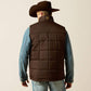 Ariat Mens Crius Insulated Vest Brown
