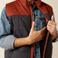 ARIAT MENS Crius Insulated Vest-SMOKED PAPRIKA/PHANTOM
