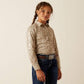 Ariat Girl's Lone Ridge Print Team Kirby Shirt