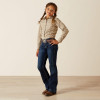 Ariat Girl's Lone Ridge Print Team Kirby Shirt