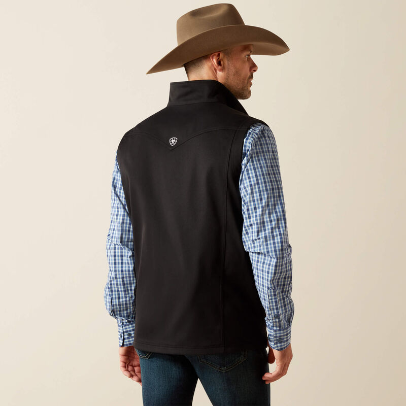 ARIAT MENS Sentinel Vest-BLACK