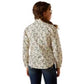 Ariat Girls' Rodeo Time Long Sleeve Western Snap Shirt - Bucking Horse Print