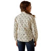 Ariat Girls' Rodeo Time Long Sleeve Western Snap Shirt - Bucking Horse Print