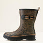 ARIAT WOMENS Kelmarsh Mid Rubber Boot-OCELOT PRINT