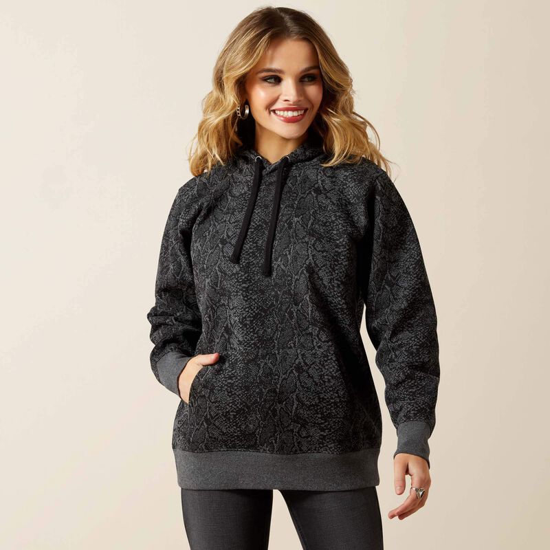 ARIAT WOMENS Snake Sheen Hoodie
