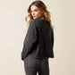 ARIAT WOMENS Hesperia T-Shirt-BLACK MINERAL WASH