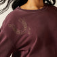 ARIAT WOMENS Valley Sweatshirt-PORT ROYALE