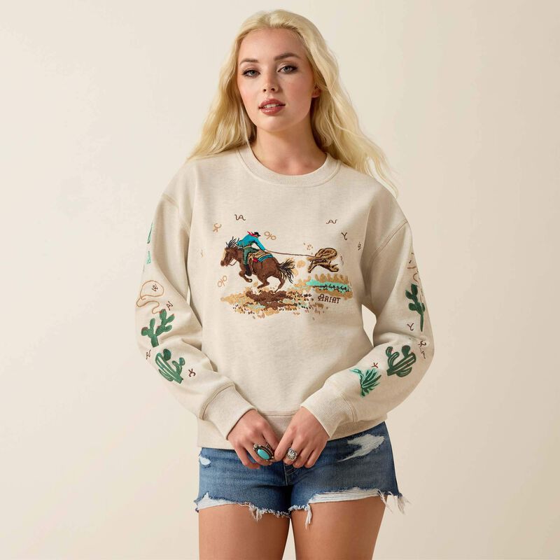 ARIAT WOMENS RIATA SWEATSHIRT